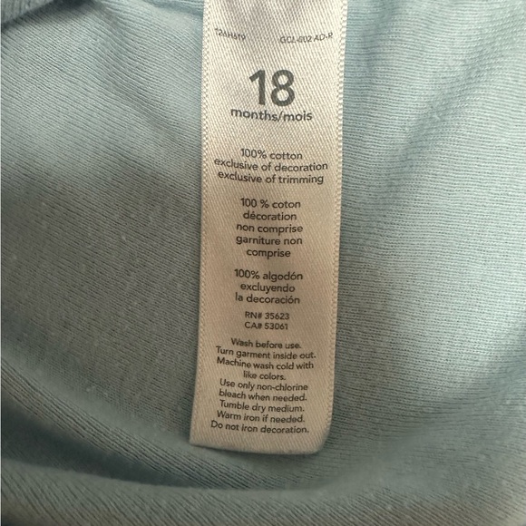 Carter's Set of 2 Bodysuits, Size 18 M, MSRP‎ $20 - Picture 5 of 11